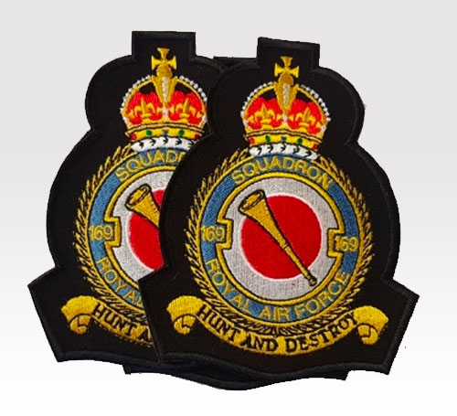 169 Sqn crest cloth badge