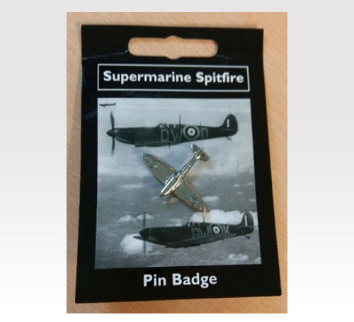 silver spitfire badge